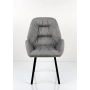 Krzesło DELUXE KR-176 Tkanina STRONG 14 Noga Metalowa